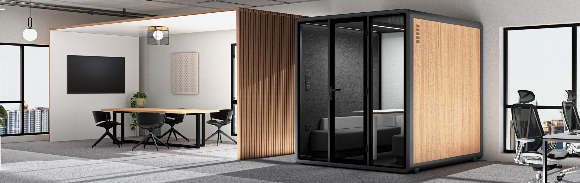 Movable Silence Booth