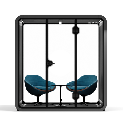 Meeting Booth Quell - 6 Person - With Furniture