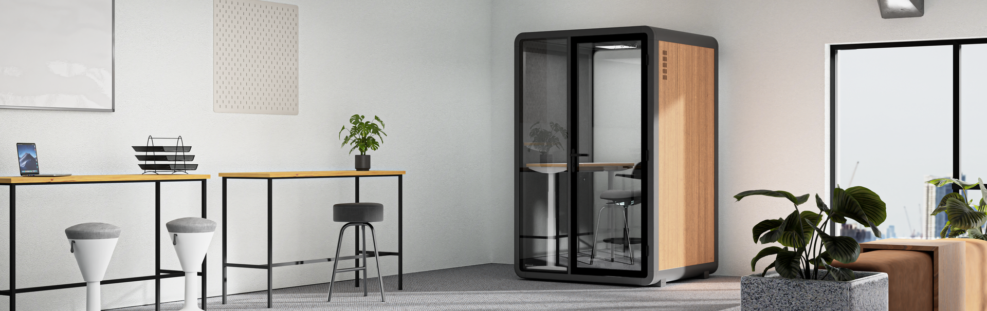 Movable Silence Booth