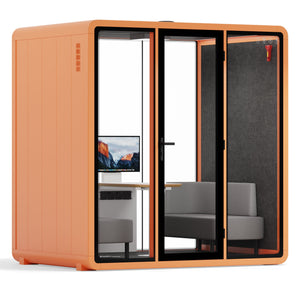 Quell+ - 4 Person Meeting Booth