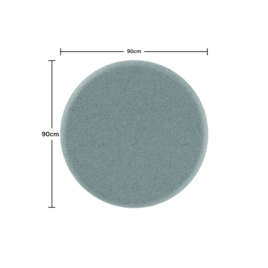 Acoustic Ceiling PanelTeal / 90cm by 90cm / Round
