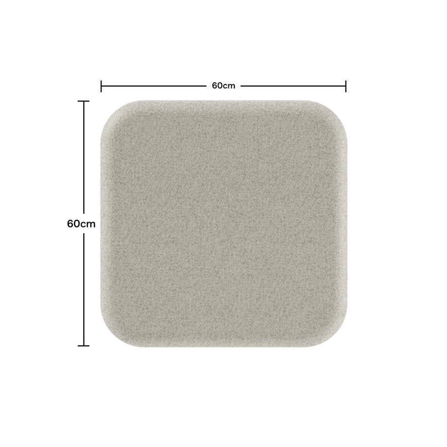 Acoustic Ceiling PanelBeige / 60cm by 60cm / Square