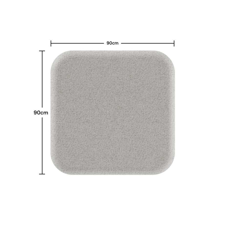 Acoustic Ceiling PanelPebble Grey / 90cm by 90cm / Square