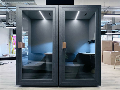 Folio Booth Dark Grey