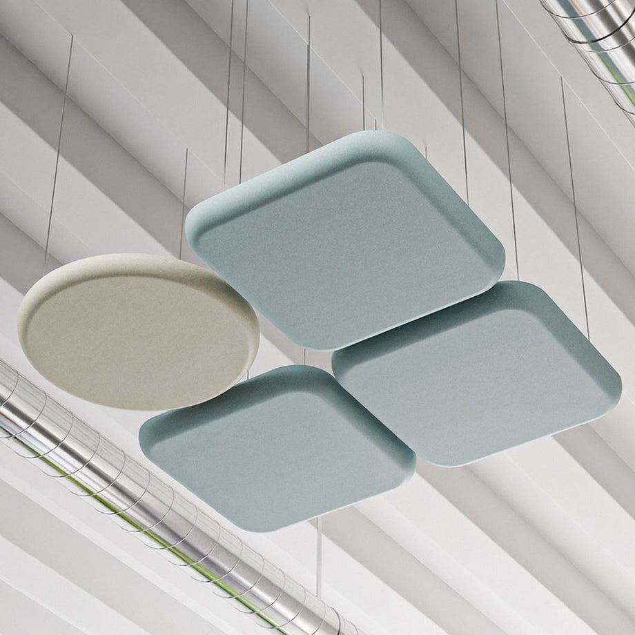 Acoustic Ceiling PanelTeal / 60cm by 60cm / Round