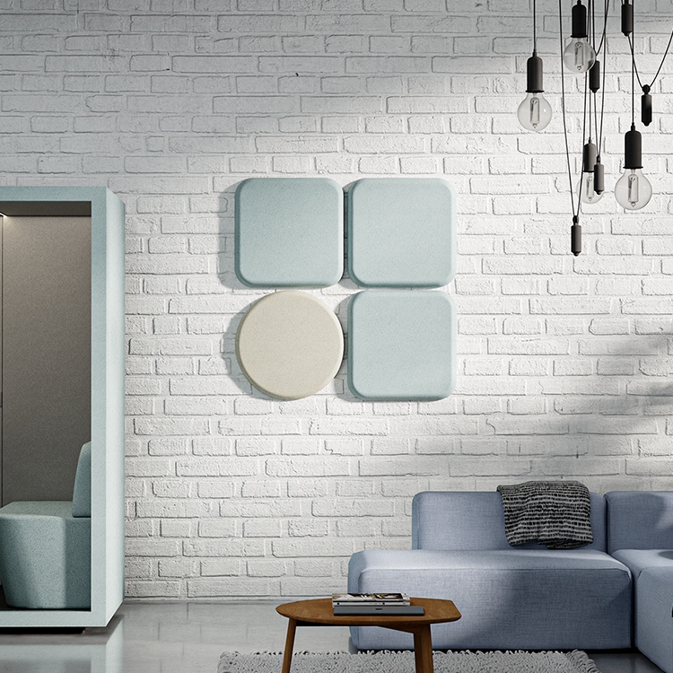 Acoustic Wall PanelTeal / 90cm by 90cm / Square