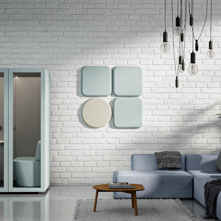 Acoustic Wall PanelTeal / 60cm by 60cm / Square