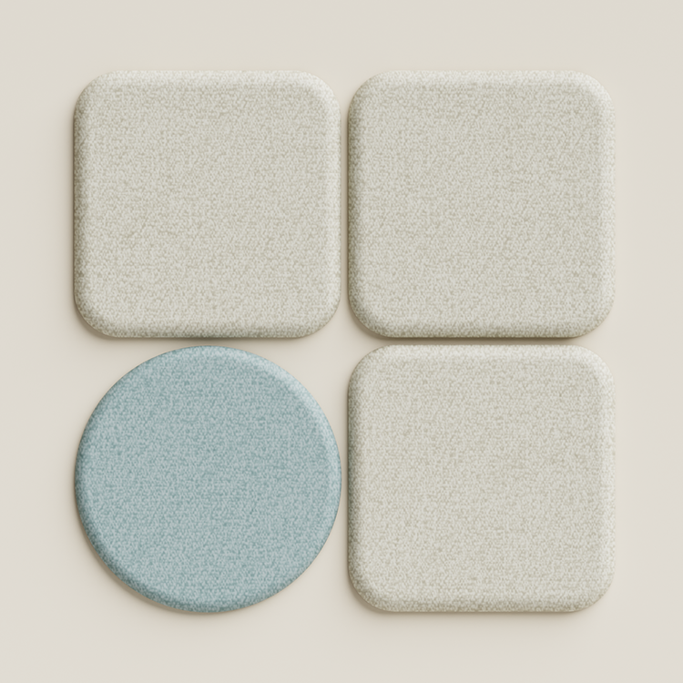 Acoustic Wall PanelBeige / 60cm by 60cm / Square