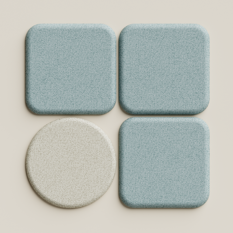 Acoustic Wall PanelTeal / 60cm by 60cm / Square