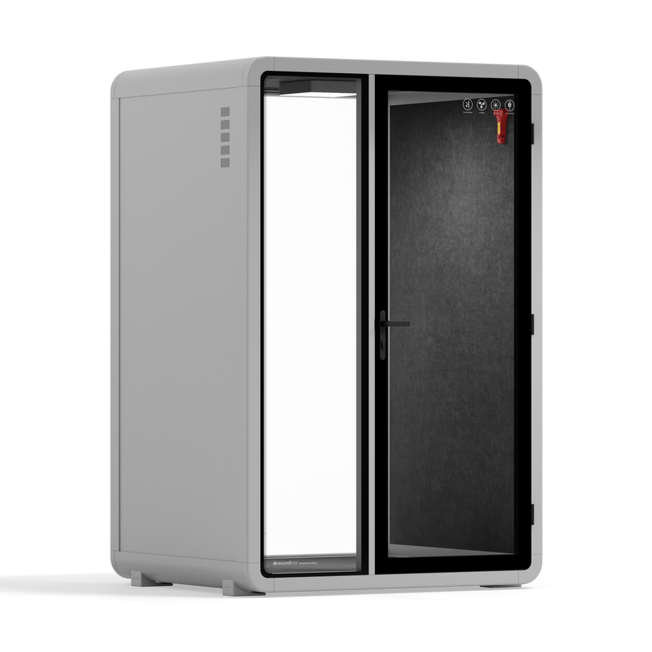 Quell - Quell+ - 2 Person PodLight Grey / No Furniture / Dark Gray