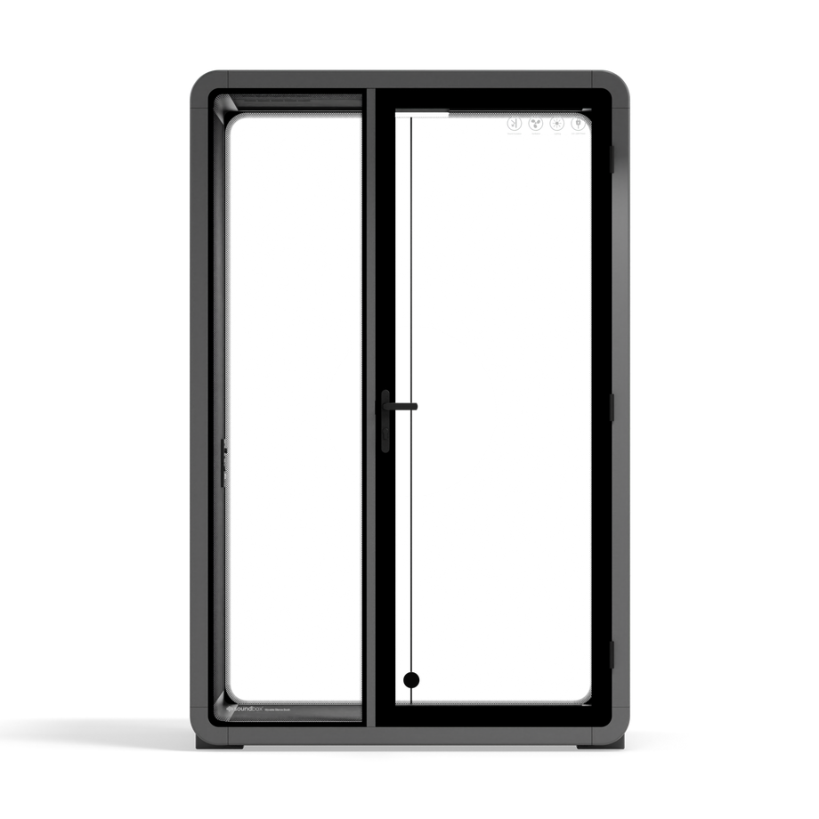 Quell - Quell+ - 2 Person PodWooden / No Furniture / Dark Gray