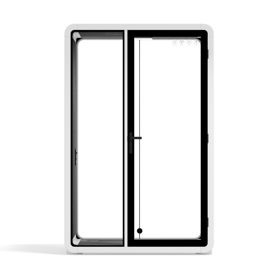 Quell - Quell+ - 2 Person PodWhite / No Furniture / Dark Gray