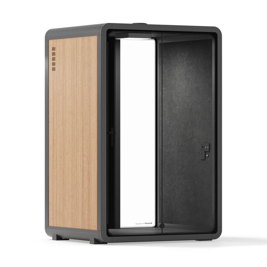 Quell - Quell+ - 2 Person PodWooden / No Furniture / Dark Gray