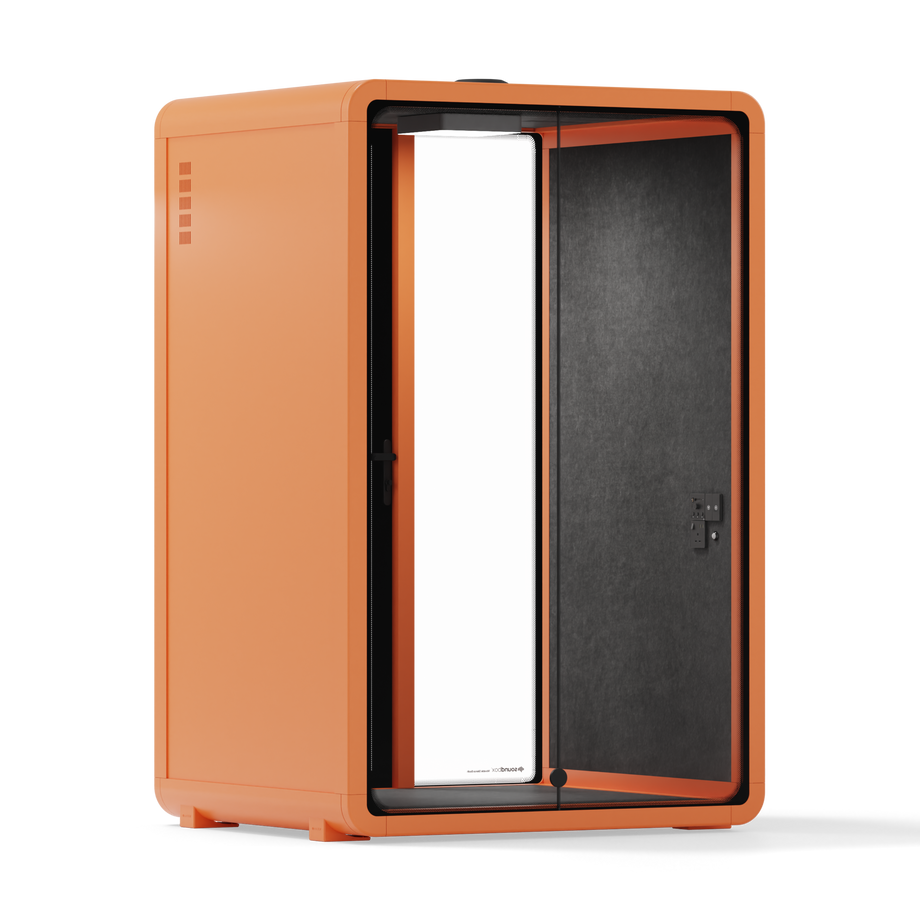 Quell - Quell+ - 2 Person PodOrange / No Furniture / Dark Gray