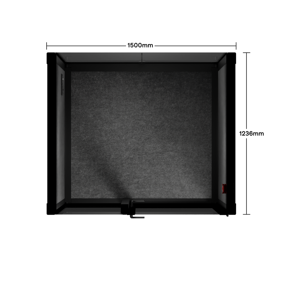 Quell - Quell+ - 2 Person PodBlack / No Furniture / Dark Gray