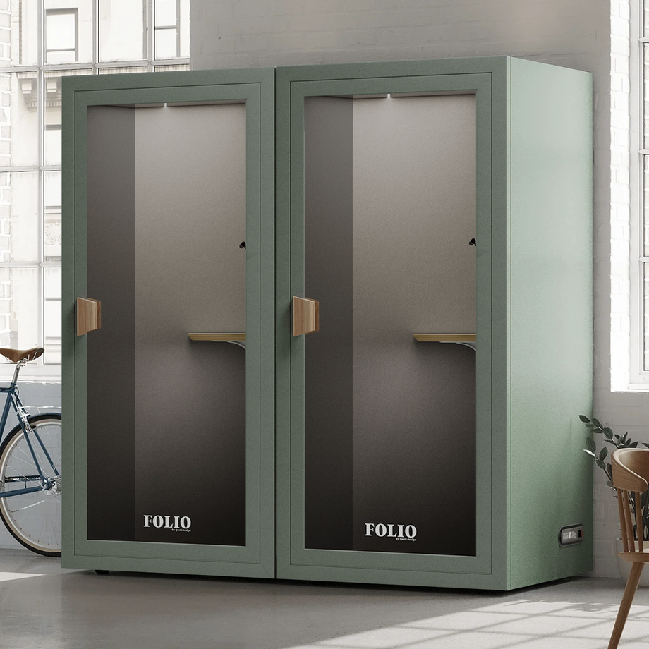 Office Phone Booth Folio - Stand UpFolio Dusty Teal / Furniture Set 1