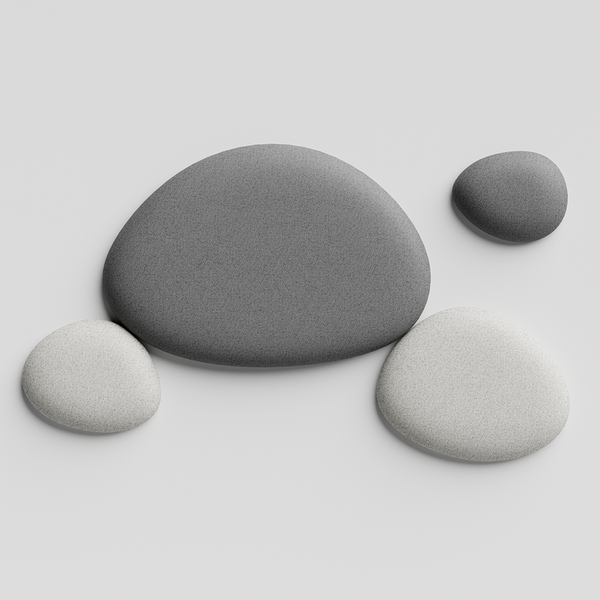 Acoustic Wall PanelDark Grey / Pebble Grey