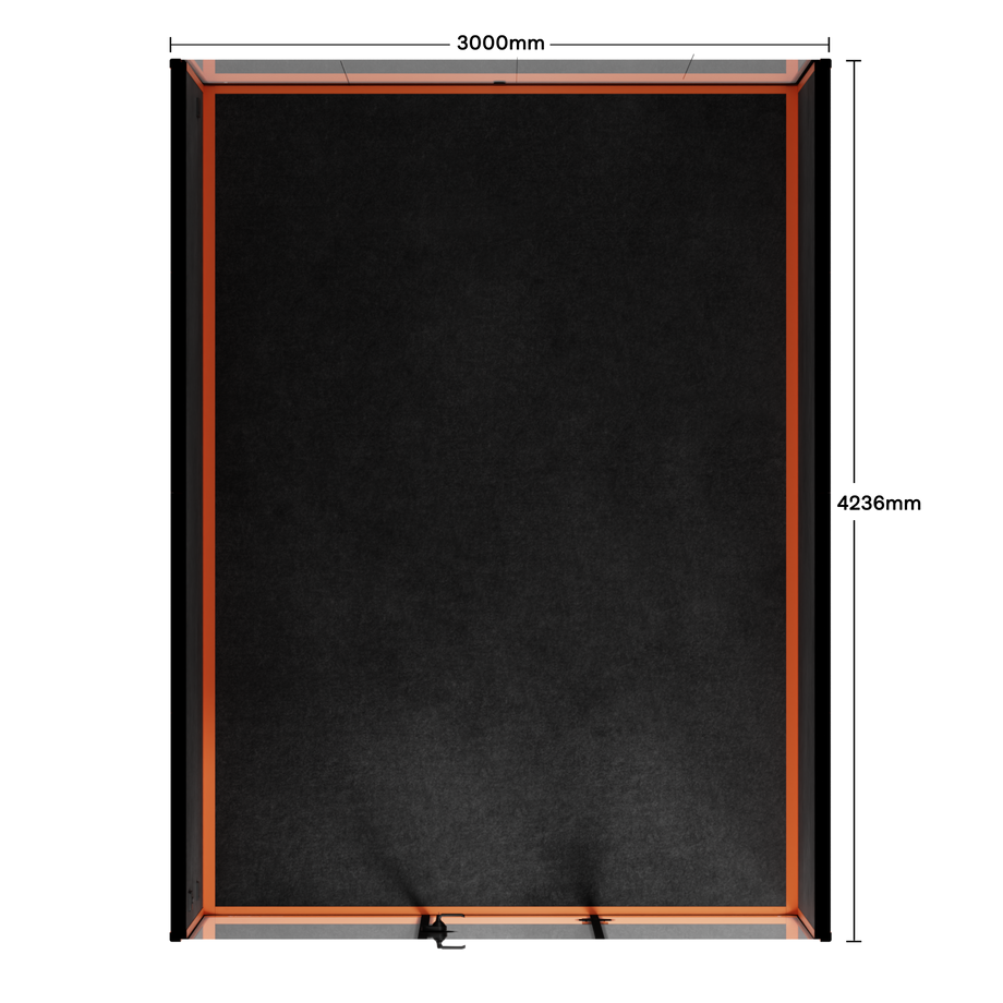 Quell Max - Club HouseOrange / No Furniture / Dark Grey