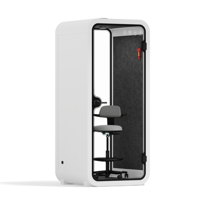 Quell Acoustic Phone Booth - With Furniture: Silence Redefined