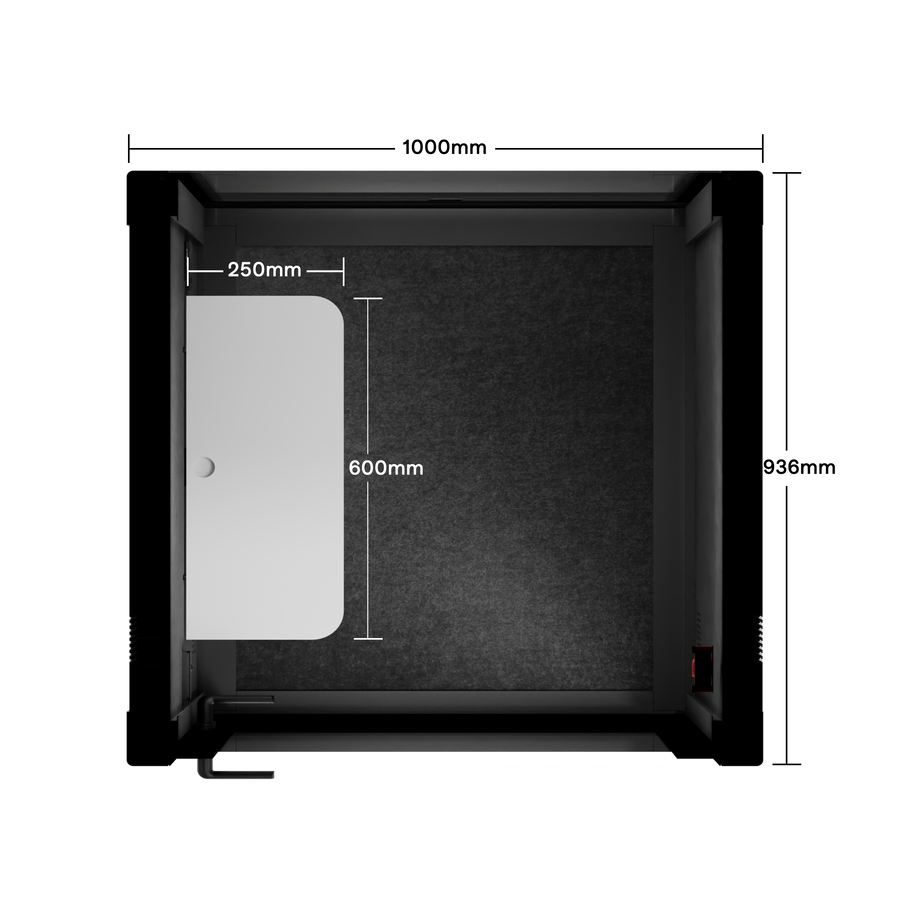 Quell - Flex - Quell+ - SoloWooden / No Furniture / Dark Grey