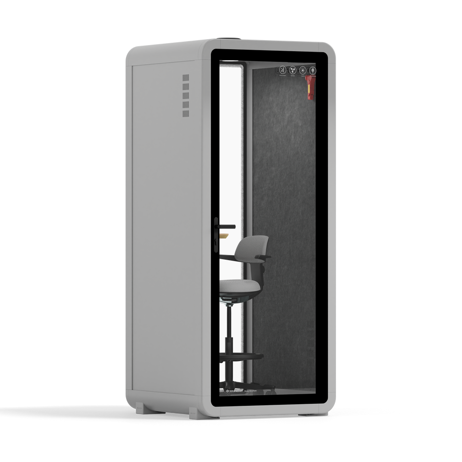 Quell - Flex - Quell+ - SoloLight Grey / With Furniture / Dark Grey