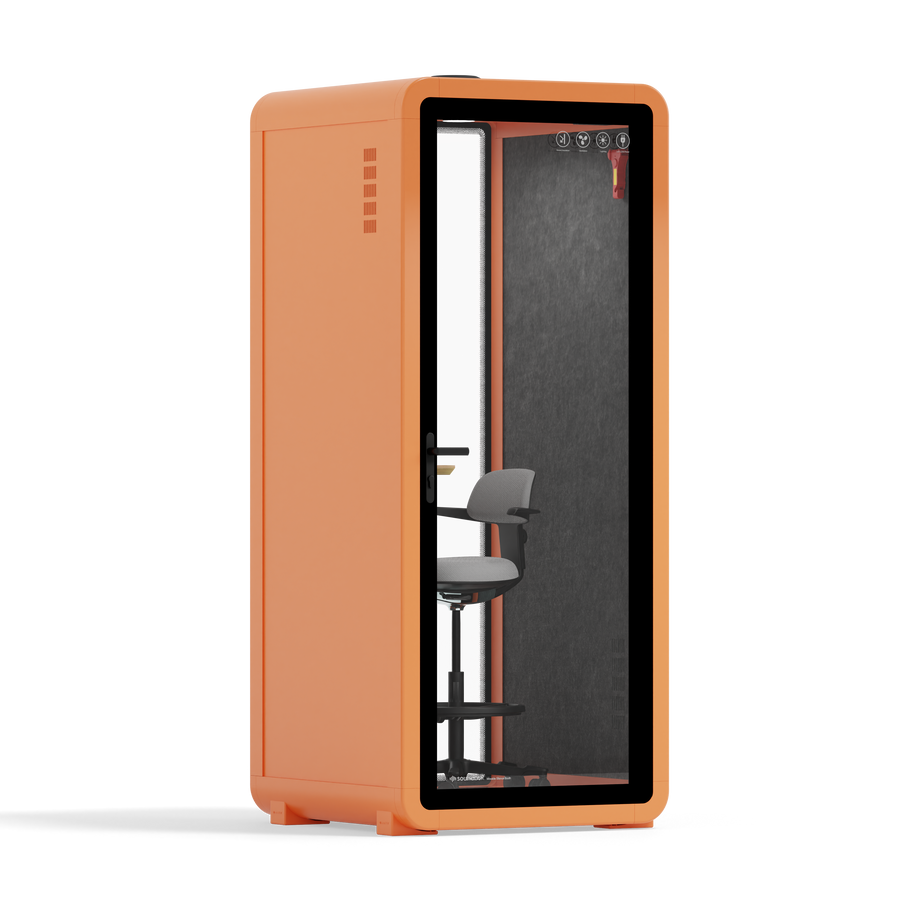 Quell - Flex - Quell+ - SoloOrange / With Furniture / Dark Grey