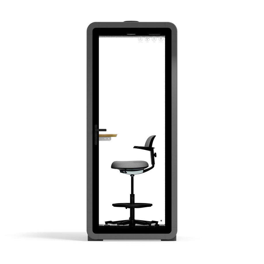 Quell - Flex - Quell+ - SoloWooden / With Furniture / Dark Grey