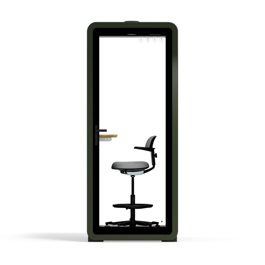 Quell - Flex - Quell+ - SoloDark Green / With Furniture / Dark Grey