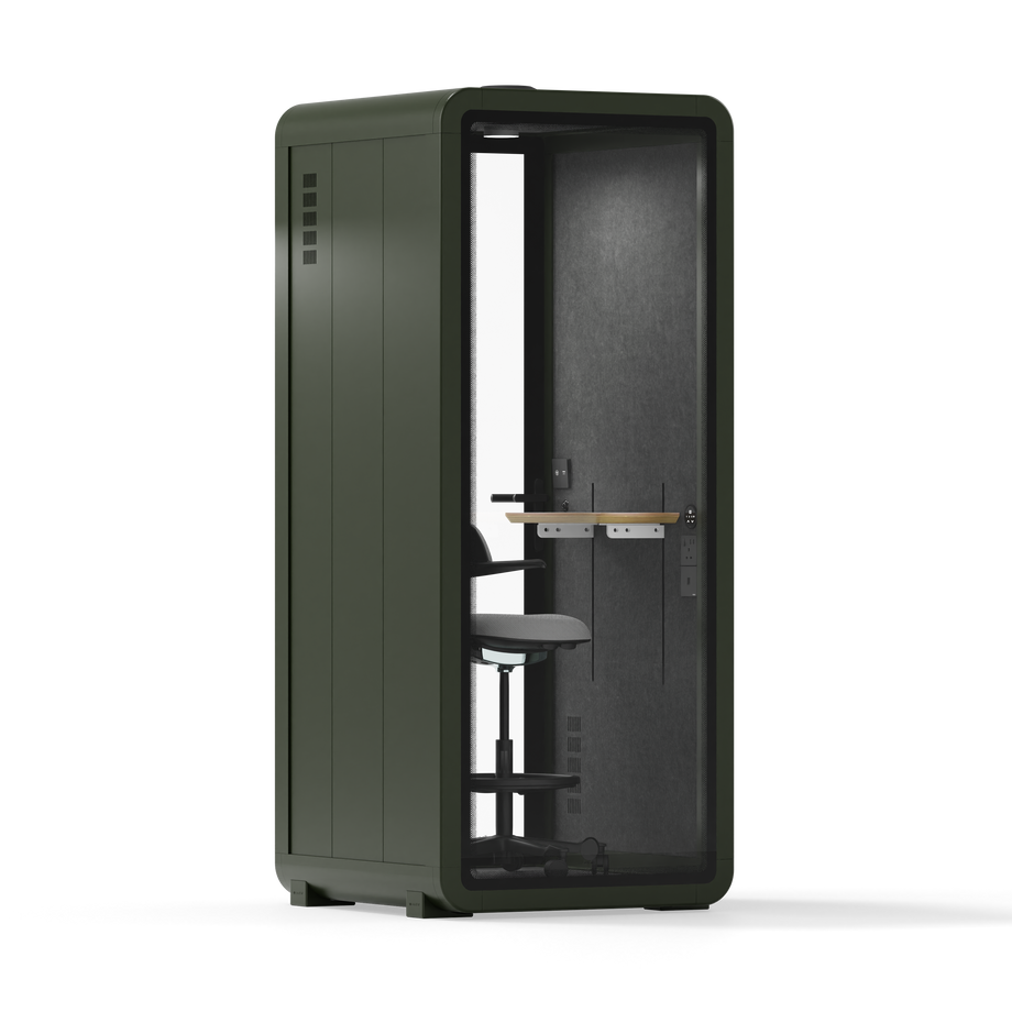 Quell - Flex - Quell+ - SoloDark Green / With Furniture / Dark Grey