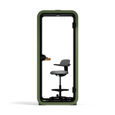 Quell Acoustic Phone Booth - With Furniture: Silence Redefined