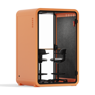 Office Phone Booth Quell - 2 Person - No Furniture