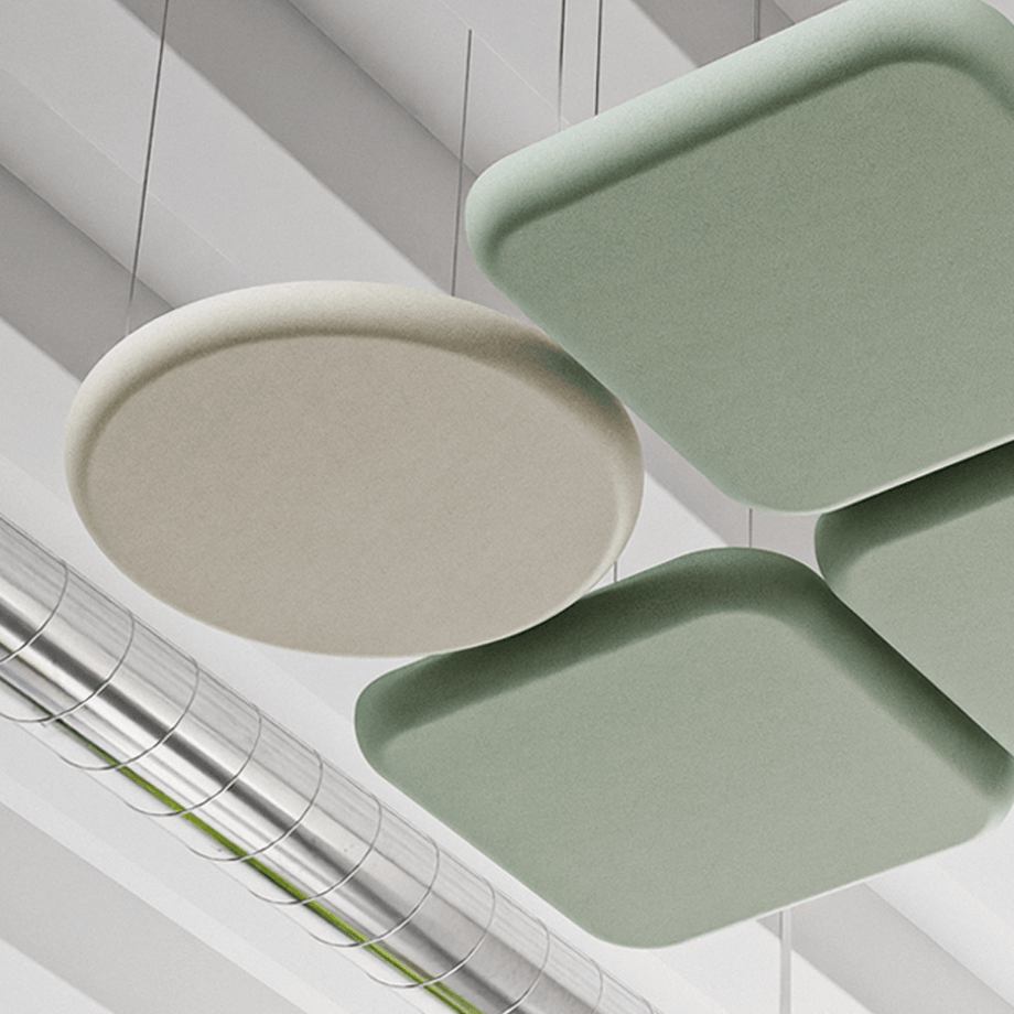 Acoustic Wall PanelTeal / 60cm by 60cm / Round