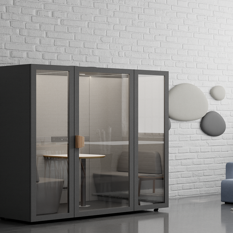 Acoustic Wall PanelDark Grey / Pebble Grey