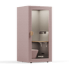 Folio Office Phone Booth by Soundbox Store – soundproof office pod with noise insulation, ergonomic seating, and LED lighting