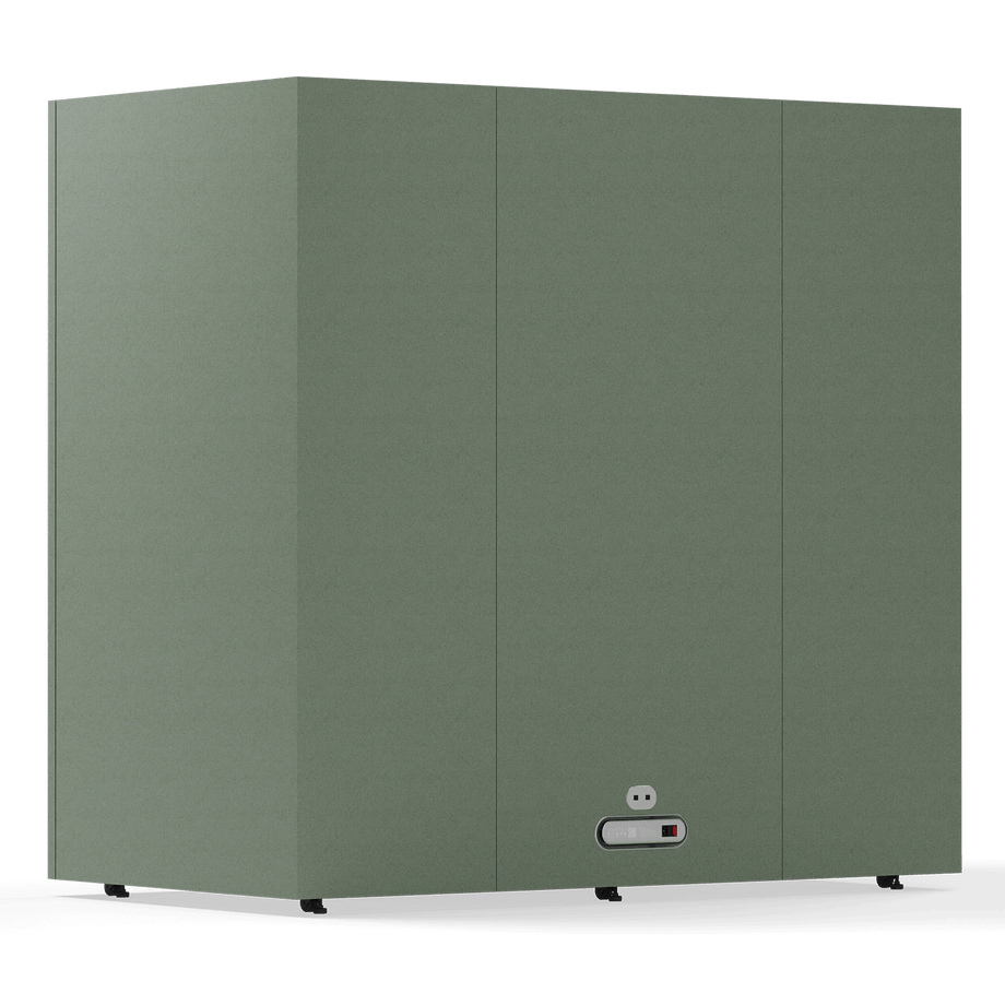 Folio Office Pod - 2-4 PersonFolio Dusty Teal / Furniture As Per Images