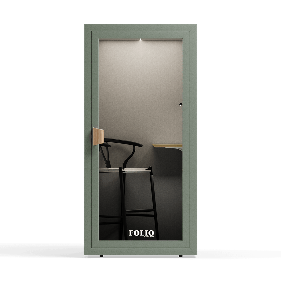 Office Phone Booth Folio - Stand UpFolio Dusty Teal / Furniture Set 2