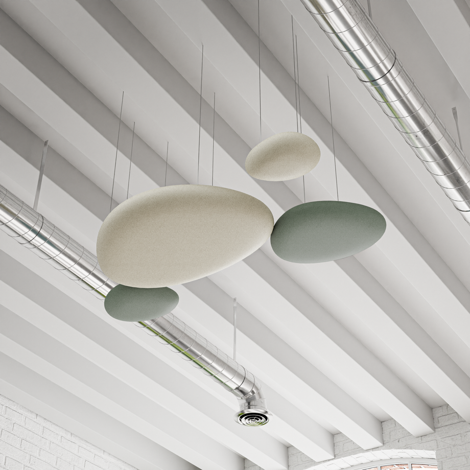 Acoustic Wall PanelBeige / Teal