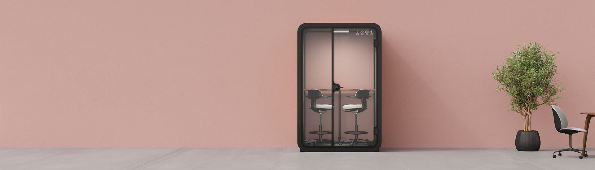 Quell Midi Office Phone Booth